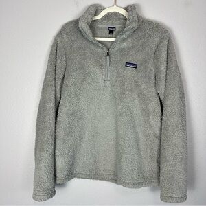 Patagonia Los Gatos Sherpa Quarter Zip - Large